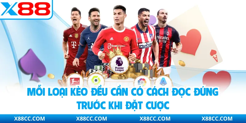 Soi Kèo Bóng Đá - Kỹ Năng Cần Thiết Khi Cá Cược Tại X88 2 Mỗi loại kèo đều cần có cách đọc đúng trước khi đặt cược